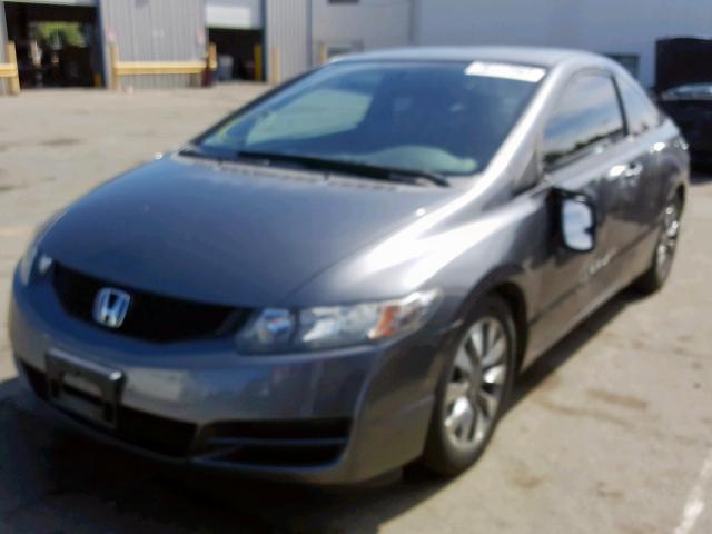 2HGFG1B98AH506813 - 2010 HONDA CIVIC EXL GRAY photo 2