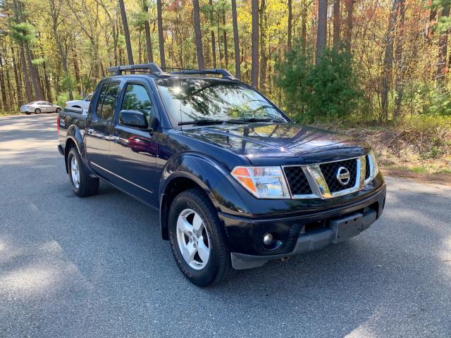 1N6AD07UX6C466475 - 2006 NISSAN FRONTIER C BLUE photo 1