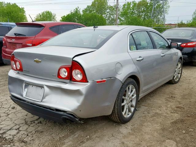 1G1ZK57798F163717 - 2008 CHEVROLET MALIBU LTZ 银色 照片 4