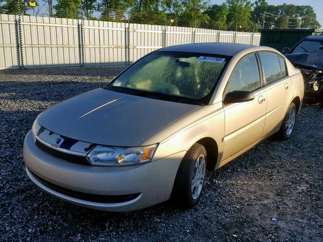 1G8AJ52F04Z226762 - 2004 SATURN ION LEVEL GOLD photo 2
