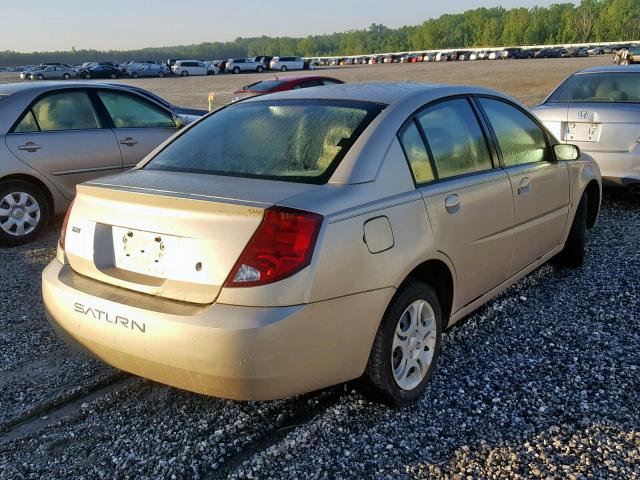 1G8AJ52F04Z226762 - 2004 SATURN ION LEVEL GOLD photo 4