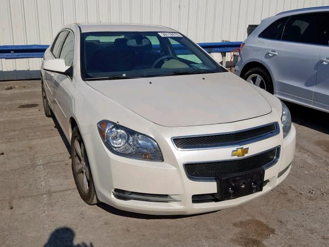 1G1ZC5E17BF313388 - 2011 CHEVROLET MALIBU 1LT WHITE photo 1