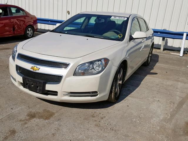 1G1ZC5E17BF313388 - 2011 CHEVROLET MALIBU 1LT WHITE photo 2