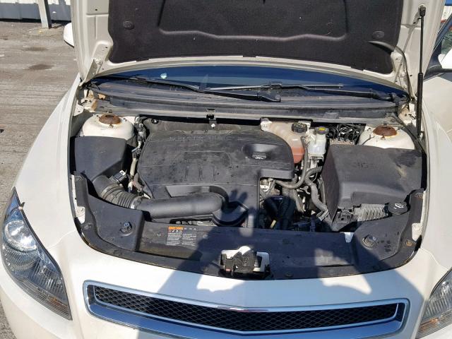 1G1ZC5E17BF313388 - 2011 CHEVROLET MALIBU 1LT WHITE photo 7