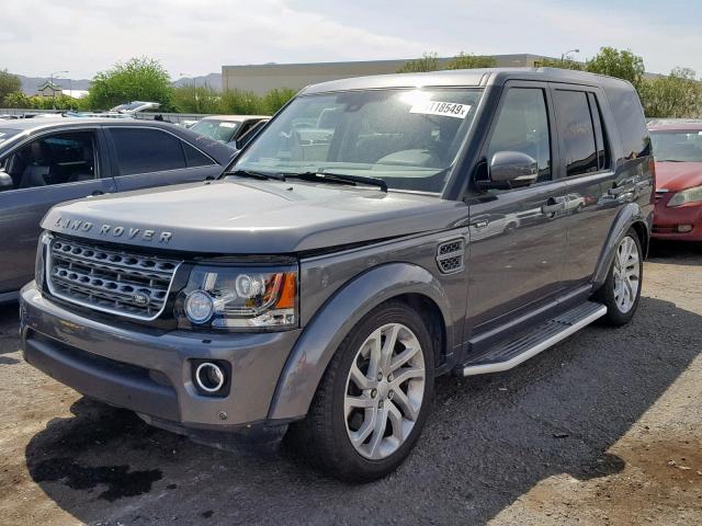 SALAG2V65GA837204 - 2016 LAND ROVER LR4 HSE GRAY photo 2