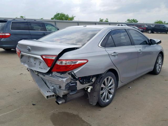 4T1BD1FK5FU166023 - 2015 TOYOTA CAMRY HYBR SILVER photo 4