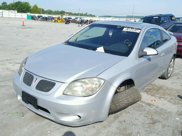 1G2AN15B977294574 - 2007 PONTIAC G5 GT SILVER photo 2