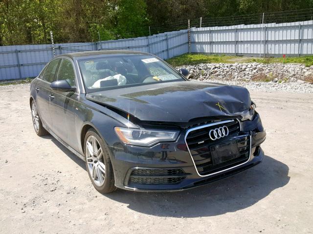 WAUJFCFC7DN156743 - 2013 AUDI A6 PREMIUM BLACK photo 1