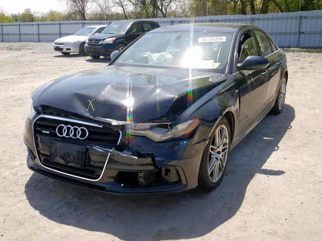 WAUJFCFC7DN156743 - 2013 AUDI A6 PREMIUM BLACK photo 2