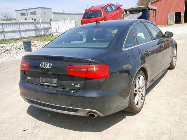 WAUJFCFC7DN156743 - 2013 AUDI A6 PREMIUM BLACK photo 4