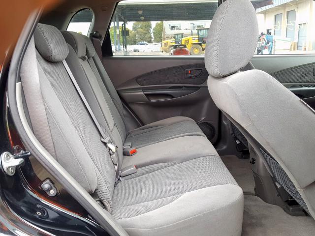 KM8JN12DX8U910542 - 2008 HYUNDAI TUCSON SE  photo 6