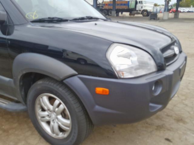 KM8JN12DX8U910542 - 2008 HYUNDAI TUCSON SE  photo 9