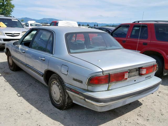 1G4HP52L3RH461898 - 1994 BUICK LESABRE CU BLUE photo 3