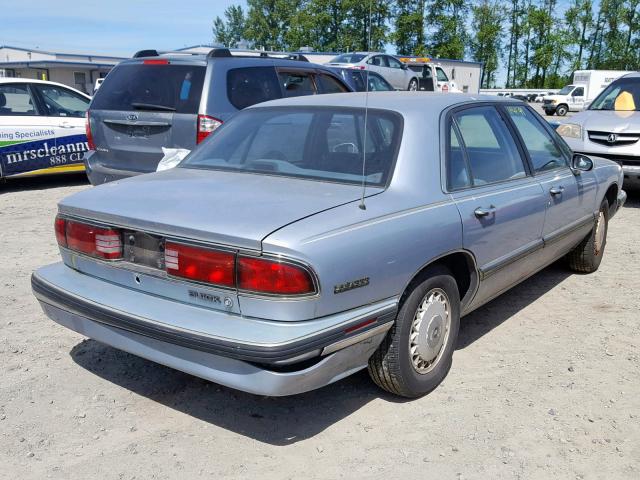 1G4HP52L3RH461898 - 1994 BUICK LESABRE CU BLUE photo 4