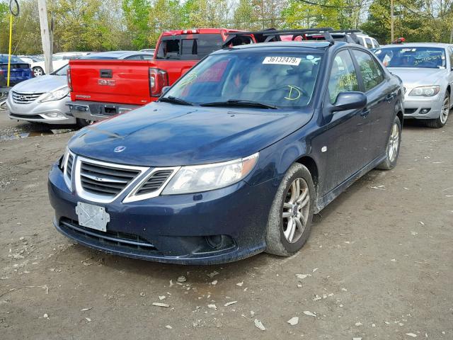 YS3FA4CY3B1310942 - 2011 SAAB 9-3 2.0T GRAY photo 2