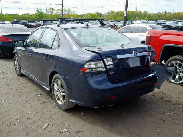 YS3FA4CY3B1310942 - 2011 SAAB 9-3 2.0T GRAY photo 3