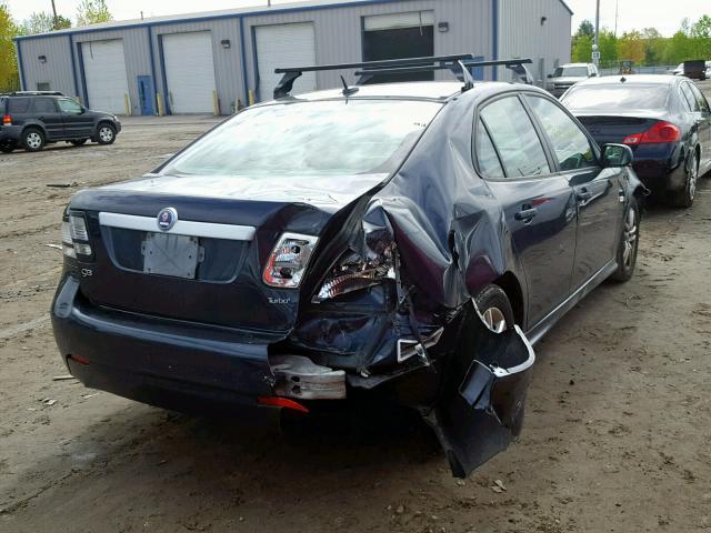 YS3FA4CY3B1310942 - 2011 SAAB 9-3 2.0T GRAY photo 4