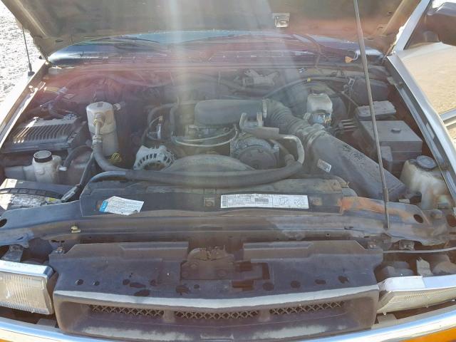 1GNCS13W5YK188020 - 2000 CHEVROLET BLAZER TAN photo 7