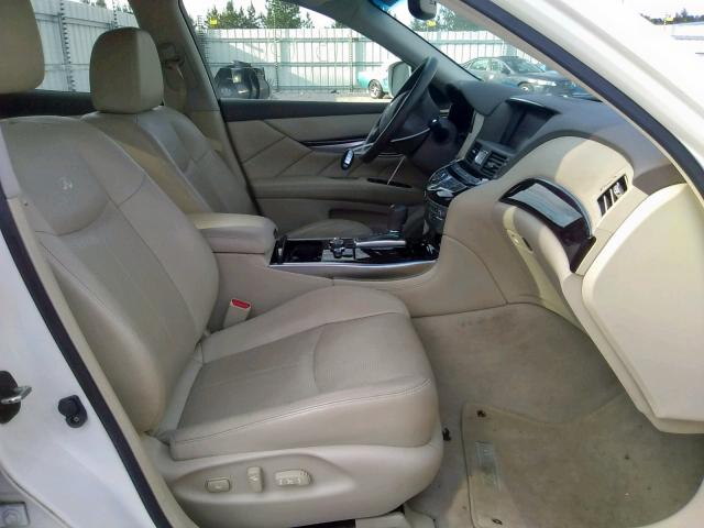 JN1BY1AR4CM393747 - 2012 INFINITI M37 X WHITE photo 5