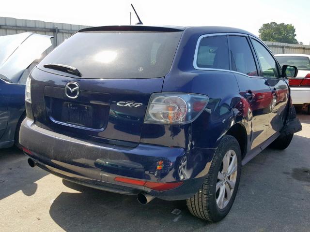 JM3ER2W38A0315954 - 2010 MAZDA CX-7 BLUE photo 4