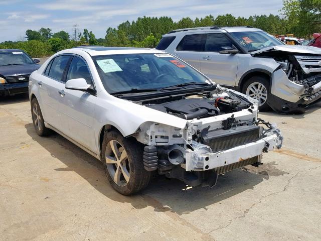 1G1ZC5E00CF176139 - 2012 CHEVROLET MALIBU 1LT WHITE photo 1