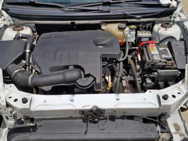 1G1ZC5E00CF176139 - 2012 CHEVROLET MALIBU 1LT WHITE photo 7