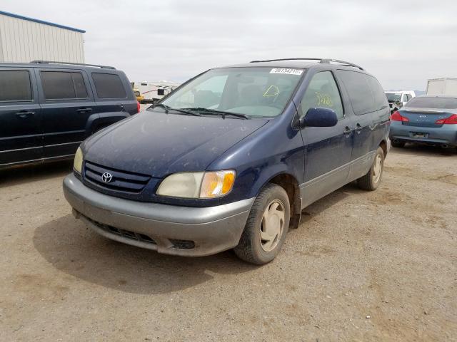 4T3ZF13C83U519489 - 2003 TOYOTA SIENNA LE  photo 2