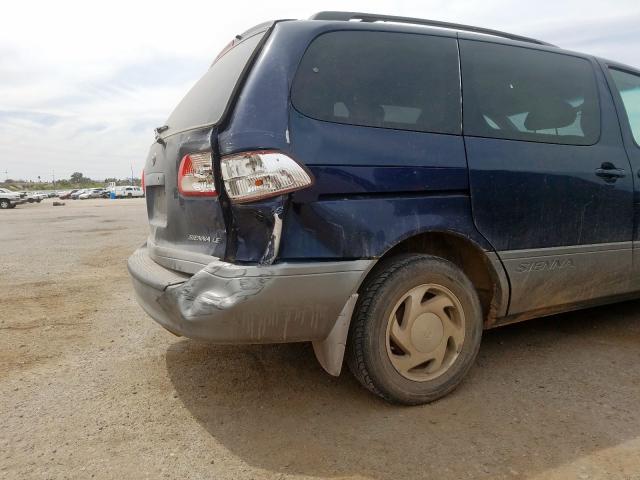 4T3ZF13C83U519489 - 2003 TOYOTA SIENNA LE  photo 9