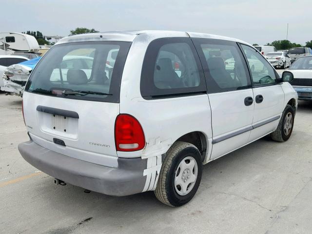 2B4GP25G0XR280804 - 1999 DODGE CARAVAN WHITE photo 4