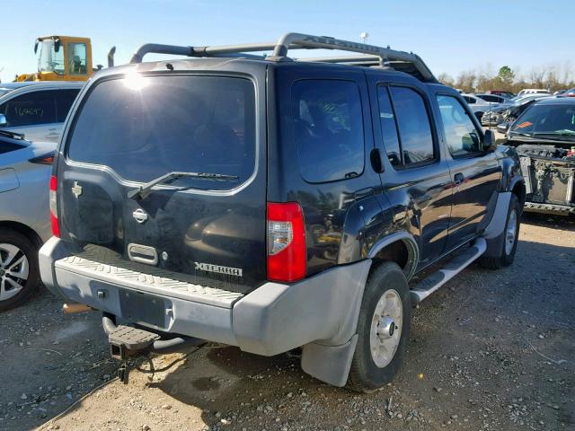 5N1ED28T0YC597063 - 2000 NISSAN XTERRA XE BLACK photo 4