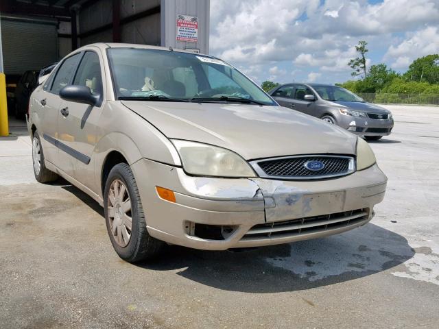 1FAFP34N06W101094 - 2006 FORD FOCUS ZX4 BEIGE photo 1