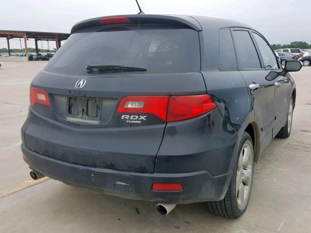 5J8TB18299A000140 - 2009 ACURA RDX BLACK photo 4