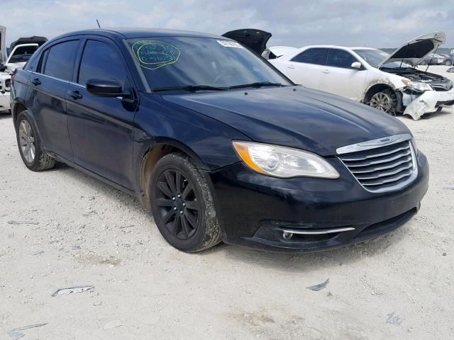 1C3CCBBB3DN571476 - 2013 CHRYSLER 200 TOURIN BLACK photo 1