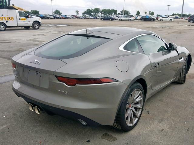 SAJDD1EV7KCK61547 - 2019 JAGUAR F-TYPE GRAY photo 4