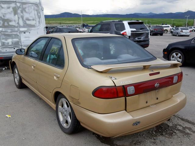 1N4BB41D9WC719739 - 1998 NISSAN SENTRA SE GOLD photo 3