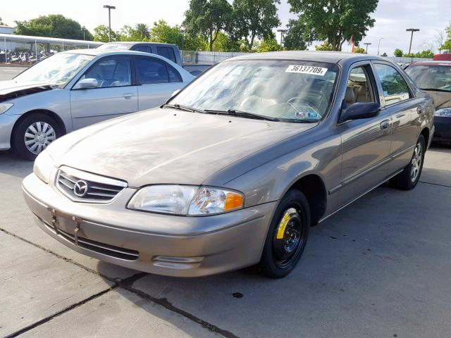 1YVGF22C7Y5132973 - 2000 MAZDA 626 ES TAN photo 2