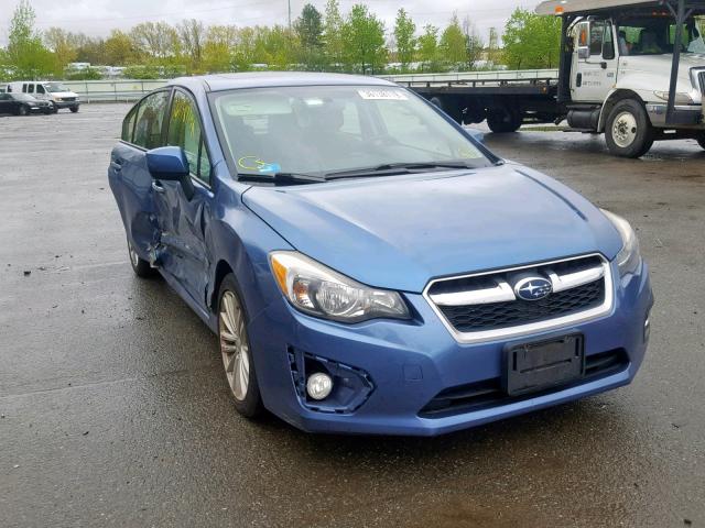 JF1GJAH69EH013077 - 2014 SUBARU IMPREZA LI BLUE photo 1