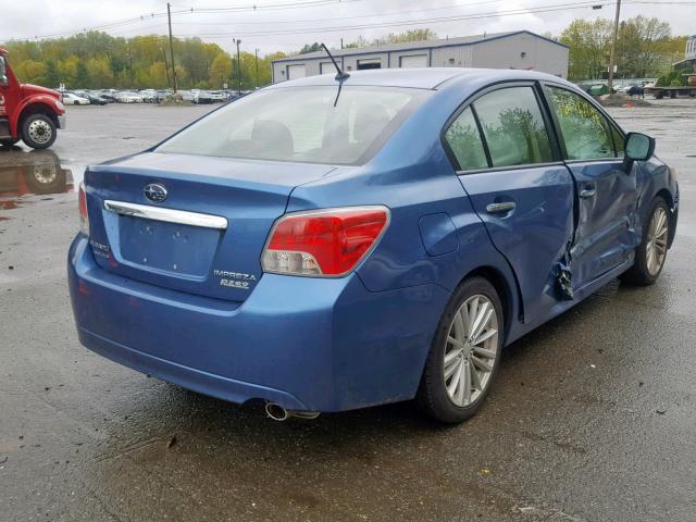 JF1GJAH69EH013077 - 2014 SUBARU IMPREZA LI BLUE photo 4