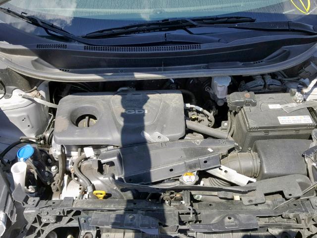 KNADM4A37H6057694 - 2017 KIA RIO LX SILVER photo 7