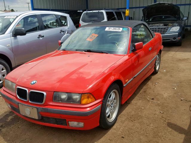 WBABK8321VET95621 - 1997 BMW 328 IC AUT RED photo 2