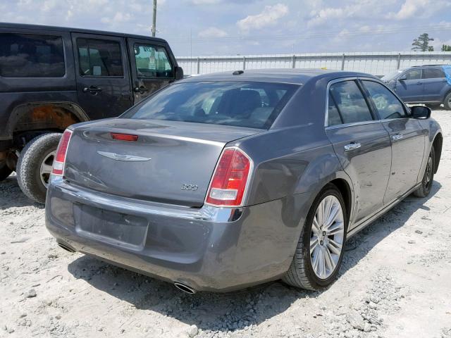 2C3CA5CG4BH537229 - 2011 CHRYSLER 300 LIMITE SILVER photo 4