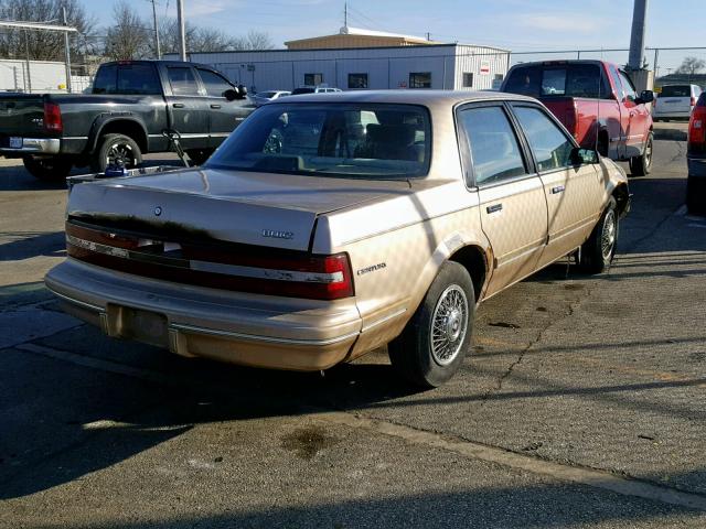 1G4AG55M2R6478368 - 1994 BUICK CENTURY SP TAN photo 4