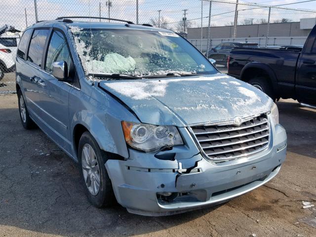 2A8HR64X98R688450 - 2008 CHRYSLER TOWN & COU GRAY photo 1