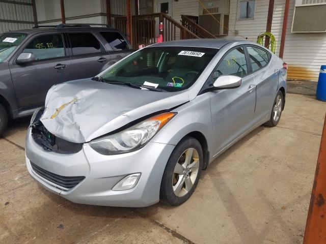 5NPDH4AE1DH153118 - 2013 HYUNDAI ELANTRA GLS  photo 2