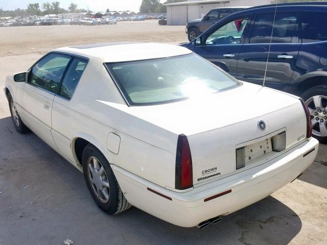 1G6ET1299YU157354 - 2000 CADILLAC ELDORADO T WHITE photo 3