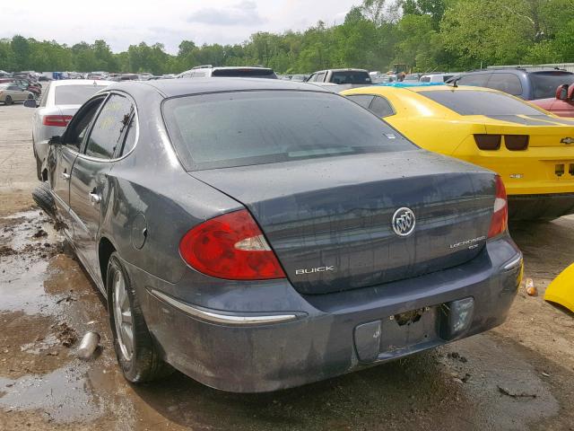 2G4WD582X81148587 - 2008 BUICK LACROSSE C GRAY photo 3