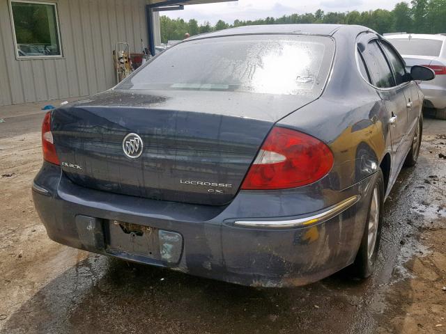 2G4WD582X81148587 - 2008 BUICK LACROSSE C GRAY photo 4