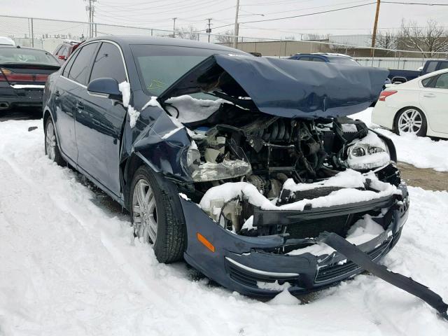 3VWRF71K76M758743 - 2006 VOLKSWAGEN JETTA 2.5 BLUE photo 1