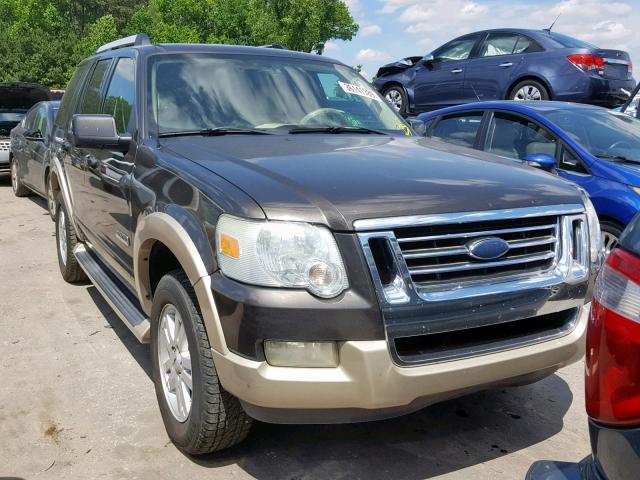 1FMEU64E76UB15789 - 2006 FORD EXPLORER E BLACK photo 1