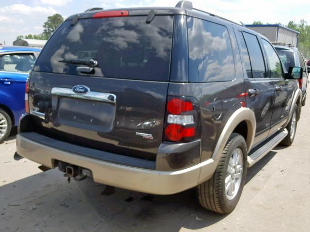 1FMEU64E76UB15789 - 2006 FORD EXPLORER E BLACK photo 4